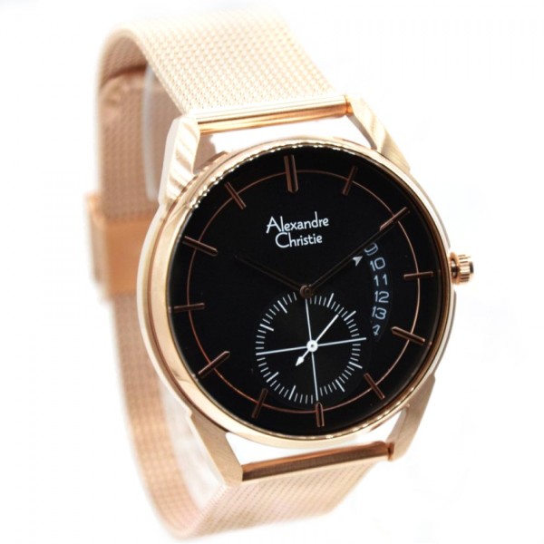 Alexandre Christie AC 8548 Rosegold Black MSBRGBA